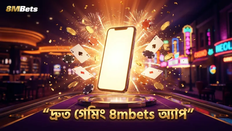 8mbets অ্যাপ মোবাইল গেমিংয়ের জন্য দ্রুত অ্যাক্সেস দেয়।