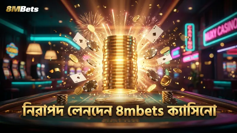 টাকা জমা ও উত্তোলনে 8mbets নিরাপদ সেবা নিশ্চিত করে রাখুন