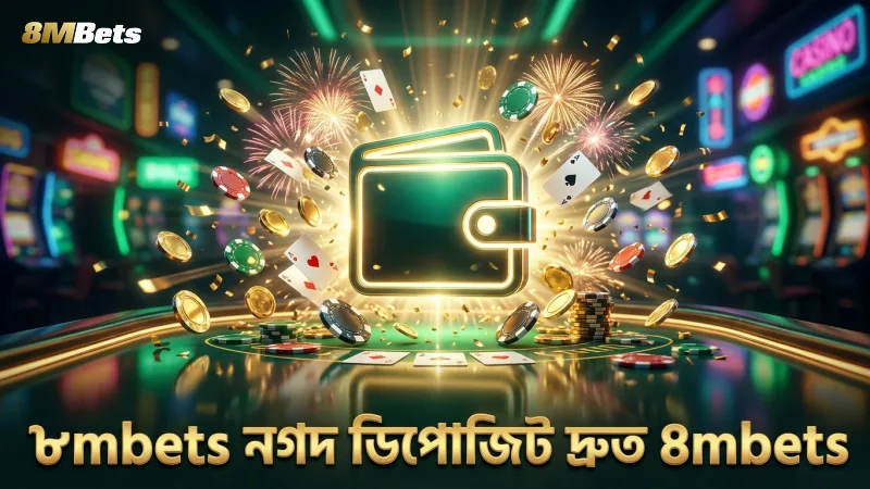 নগদ ব্যবহার করে ৮mbets তে সহজ এবং দ্রুত ডিপোজিট