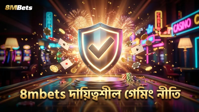 বিশ্বাসযোগ্যতা ও দায়িত্বশীল গেমিং নীতিমালা 8mbets এ প্রাধান্য পায়