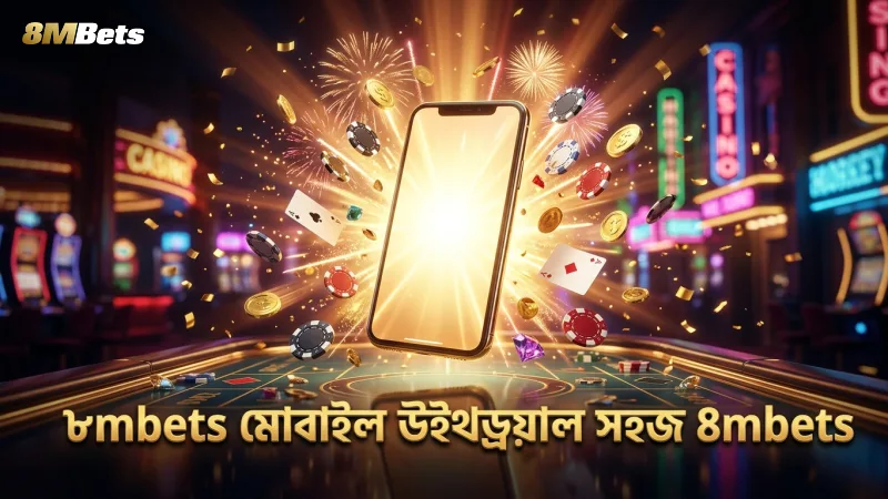 8mbets মোবাইল থেকে দ্রুত উইথড্রয়াল সম্পন্ন করা যায়।