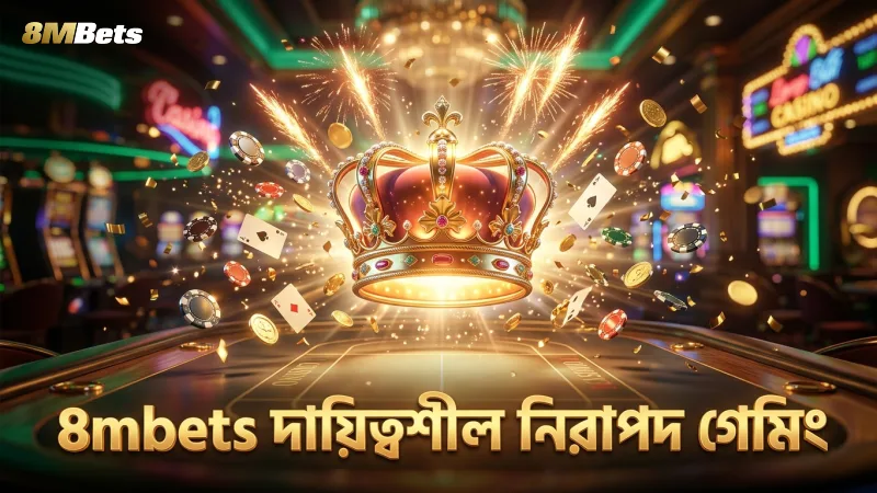 দায়িত্বশীল গেমিং নীতিমালা মেনে 8mbets নিরাপদ পরিবেশ সৃষ্টি করে