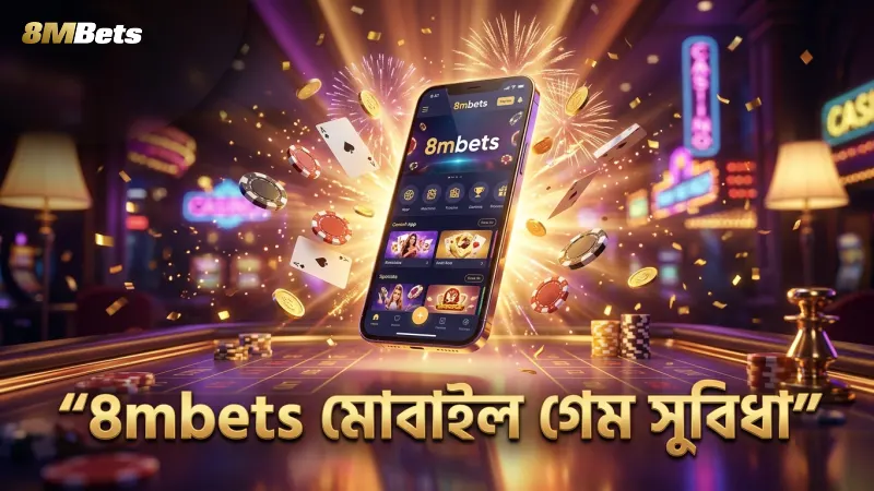 8mbets-এ মোবাইল থেকে অন্ধ্র বাহার খেলার সুবিধা ও গতি।