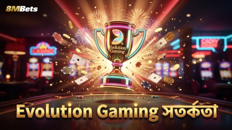 বোনাস জেতার জন্য Evolution Gaming ডাটা অনুযায়ী সতর্কতা অবলম্বন করুন