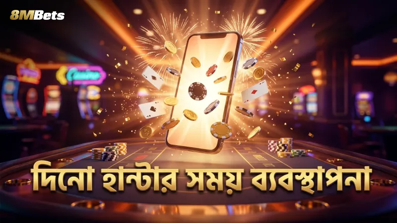 দিনো হান্টার গেমে সময় ব্যবস্থাপনা গুরুত্বপূর্ণ।