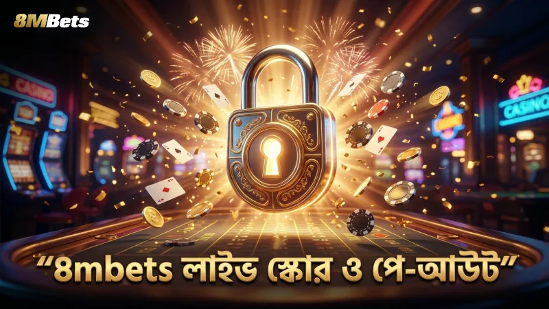 লাইভ স্কোর ও সময়মতো পে-আউট নিশ্চিত করে 8mbets