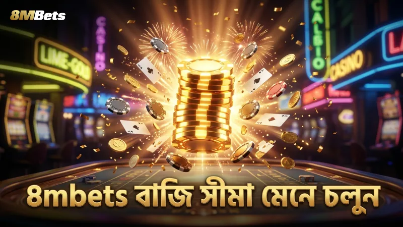 সীমাবদ্ধতা মেনে বাজি ধরলে ঝুঁকি কমে, 8mbets এর নির্দেশ অনুসরণ করুন
