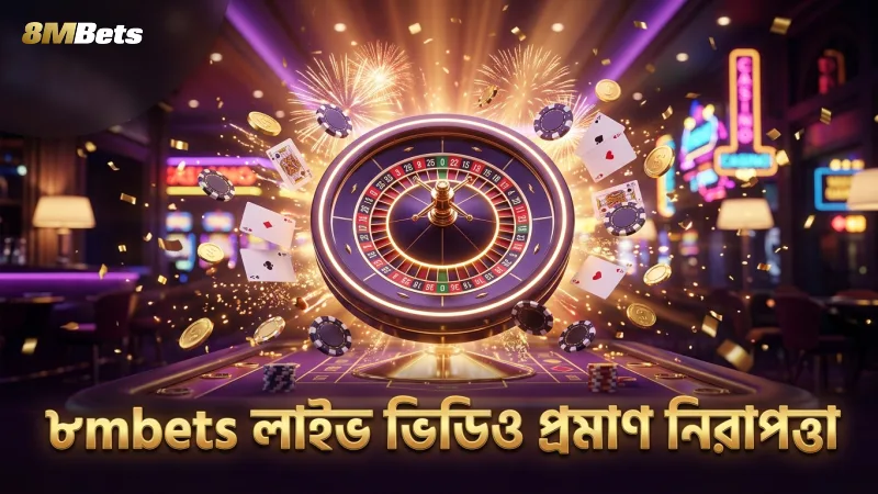 লাইভ ভিডিও প্রমাণের মাধ্যমে 8mbets-এ ফেয়ার রুলেট হুইল নিশ্চিত।