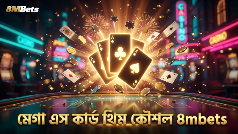 মেগা এস-এর কার্ড থিম কৌশল উন্নত খেলার জন্য অপরিহার্য।