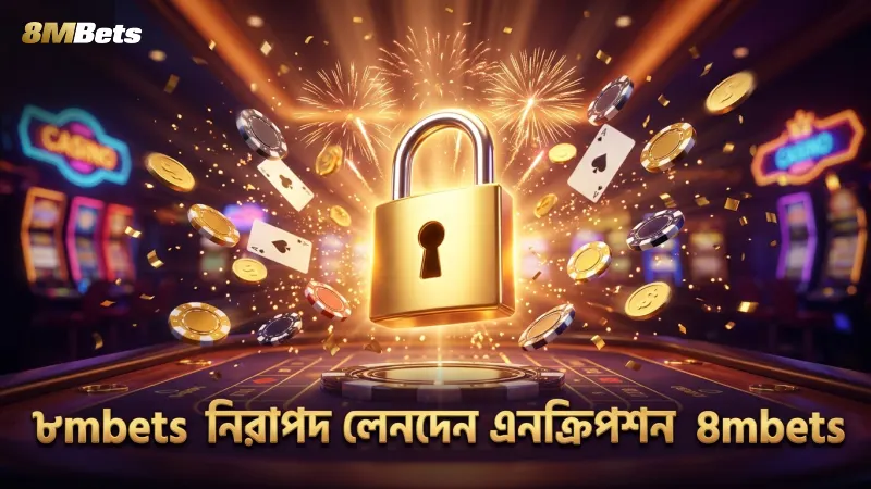 নিরাপদ তথ্য এনক্রিপশন ও লেনদেন সুরক্ষা নিশ্চিত করে ৮mbets