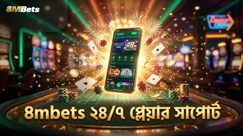 8mbets এর ২৪/৭ প্লেয়ার সাপোর্ট এবং সেলফ-এক্সক্লুশন সুবিধা