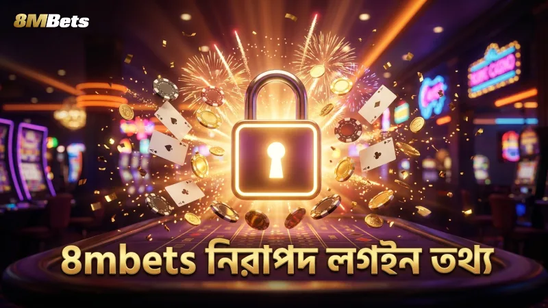 নিরাপদ লগইন ও তথ্য সুরক্ষা নিশ্চিত করে 8mbets